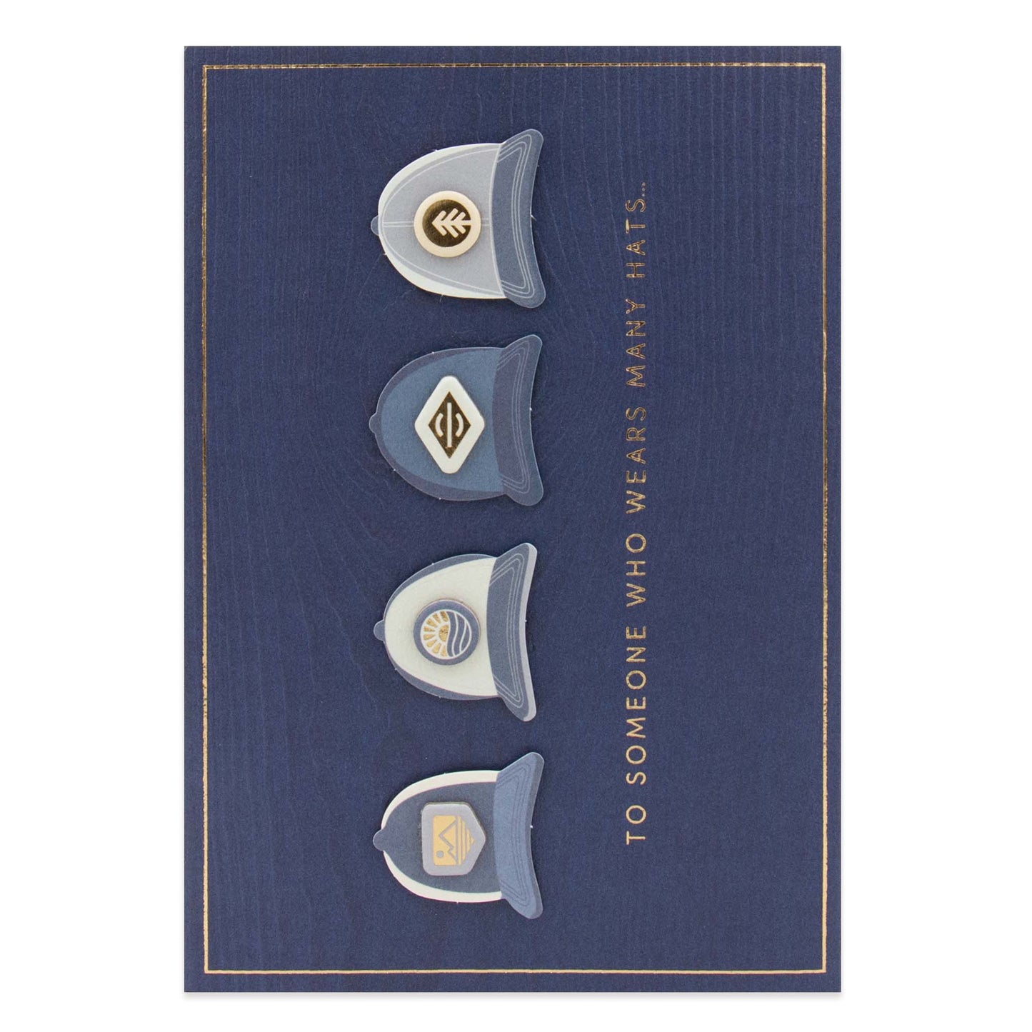 Hallmark Signature Father's Day Card - Many Hats