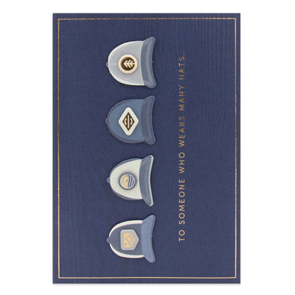 Hallmark Signature Father's Day Card - Many Hats