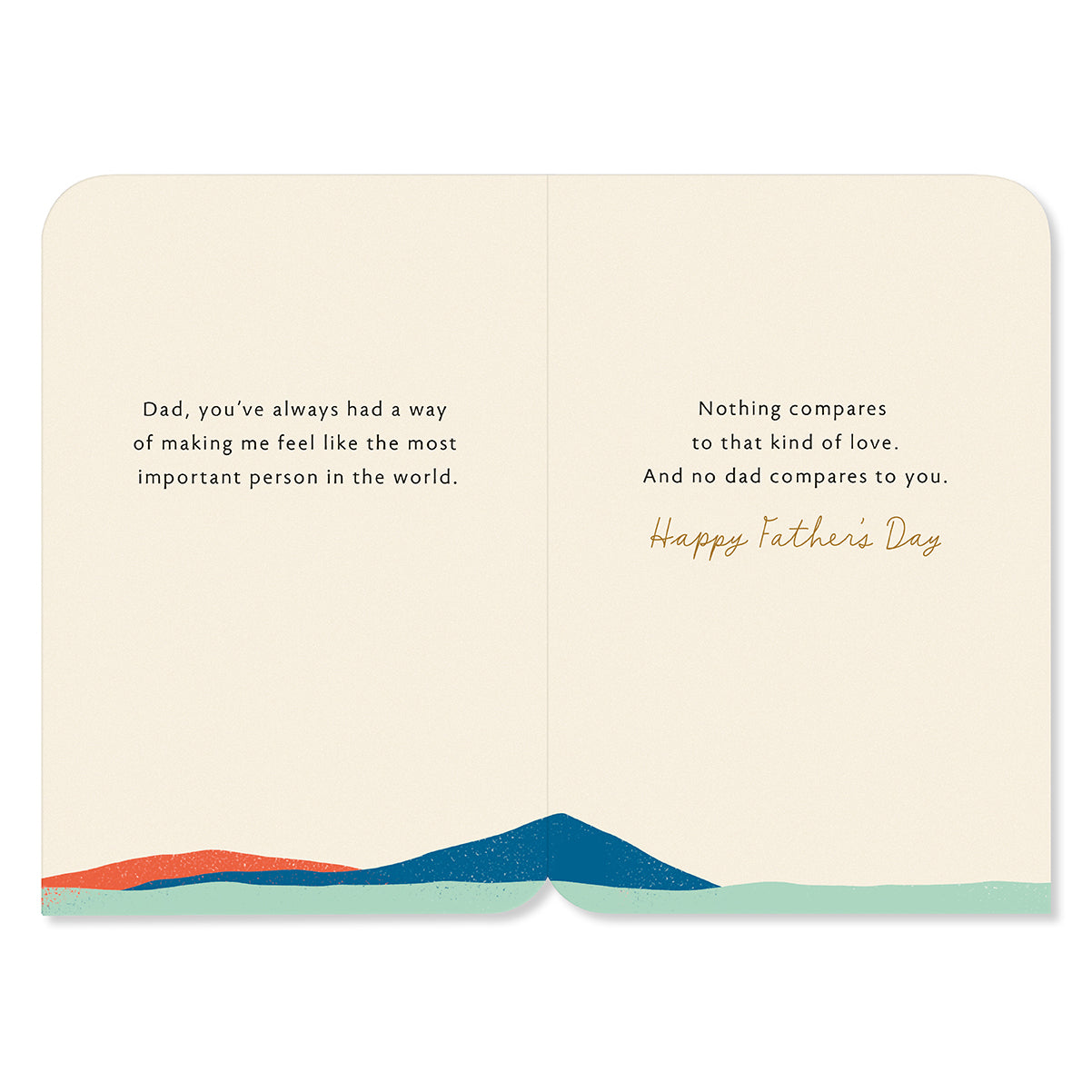 Hallmark Father's Day Card - Nothing Compares