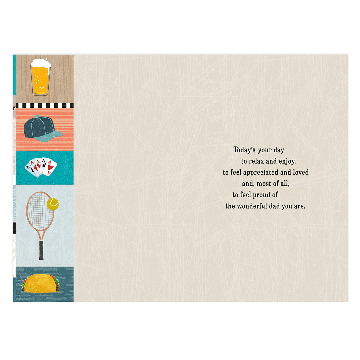 Hallmark Father's Day Card For Son From Dad - Relax & Enjoy