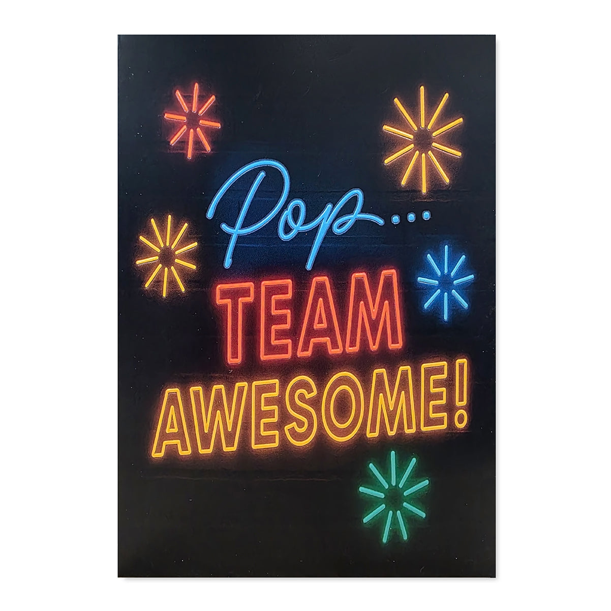 Hallmark Greeting Card For Pop - Team Awesome!