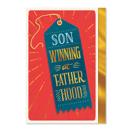 Hallmark Father's Day Card For Son From Dad - Winning at Fatherhood