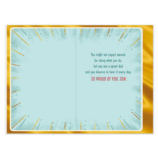 Hallmark Father's Day Card For Son From Dad - Winning at Fatherhood