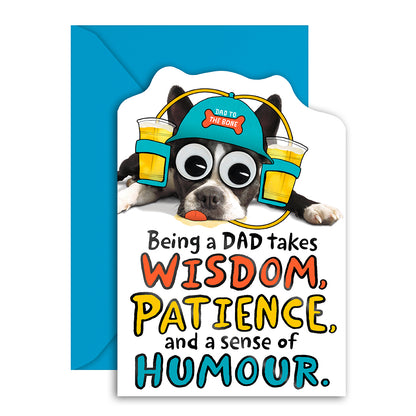 Hallmark Father's Day Card - Wisdom, Patience, Humour