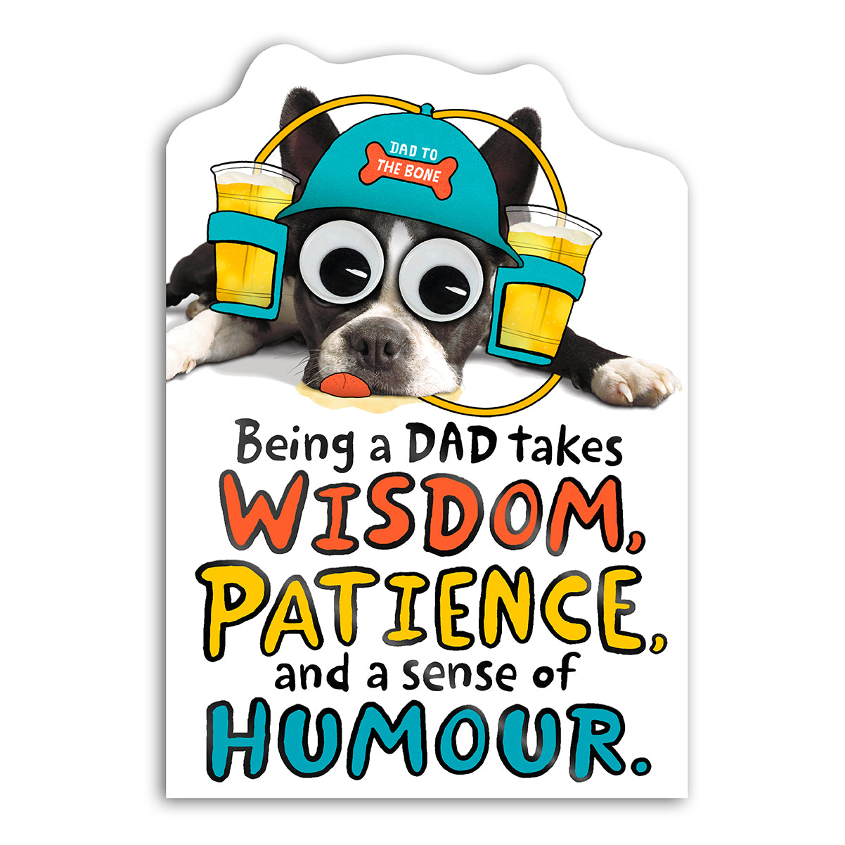 Hallmark Father's Day Card - Wisdom, Patience, Humour