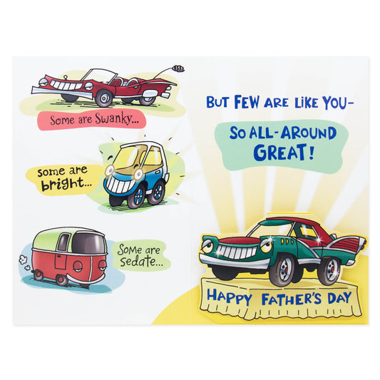 Hallmark Father's Day Card For Grandad - Classic Cars