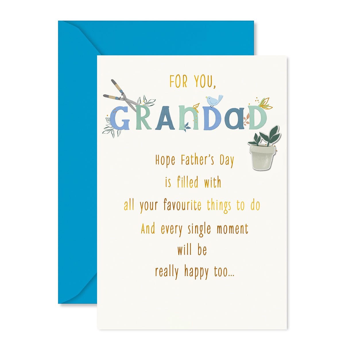 Hallmark Father's Day Card For Grandad - Favourite Things