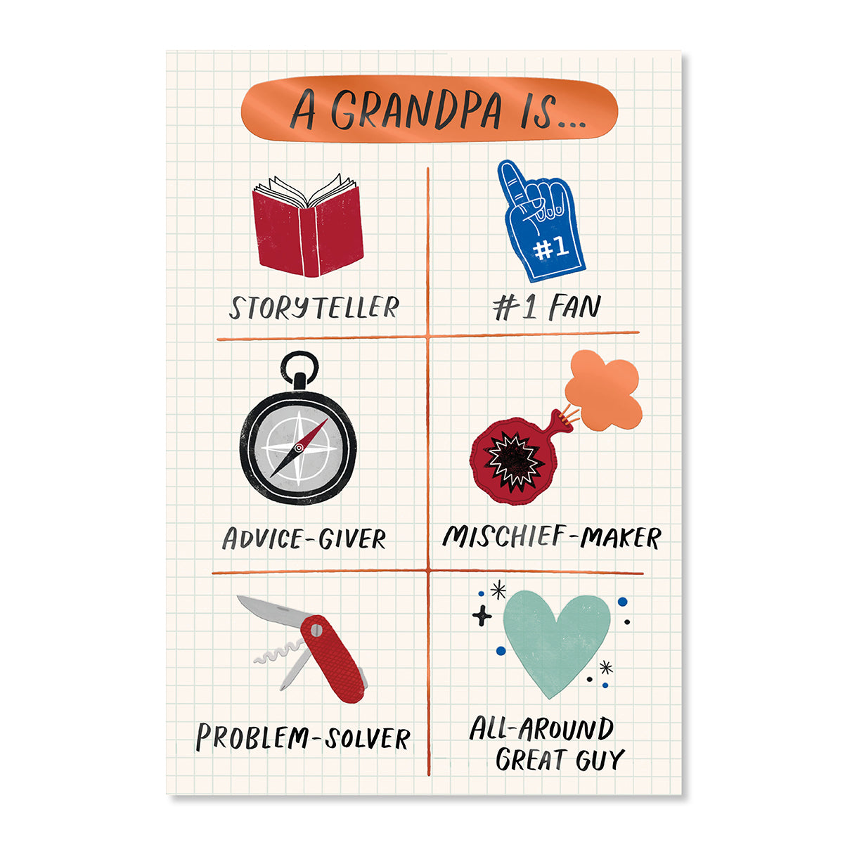 Hallmark Father's Day Card For Grandpa - Thankful For