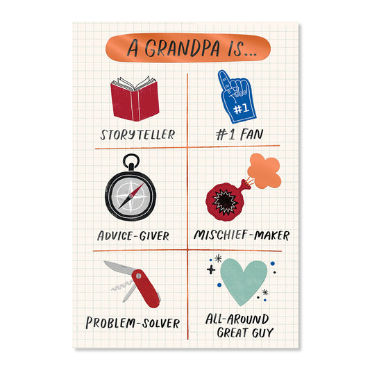 Hallmark Father's Day Card For Grandpa - Thankful For