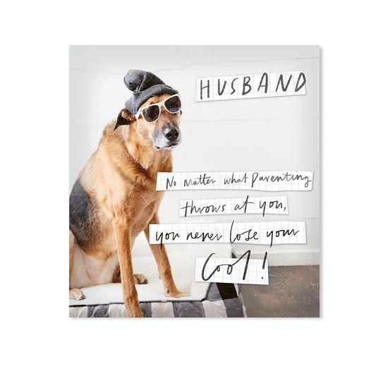 Hallmark Father's Day Card For Husband - Cool Dog
