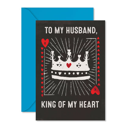 Hallmark Father's Day Card For Husband - King Of My Heart