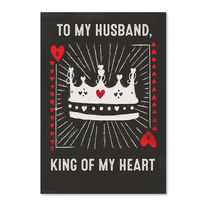 Hallmark Father's Day Card For Husband - King Of My Heart