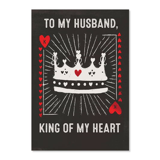Hallmark Father's Day Card For Husband - King Of My Heart