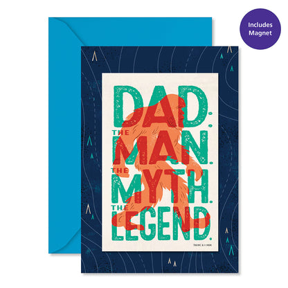 Hallmark Father's Day Card - Man, Myth, Legend