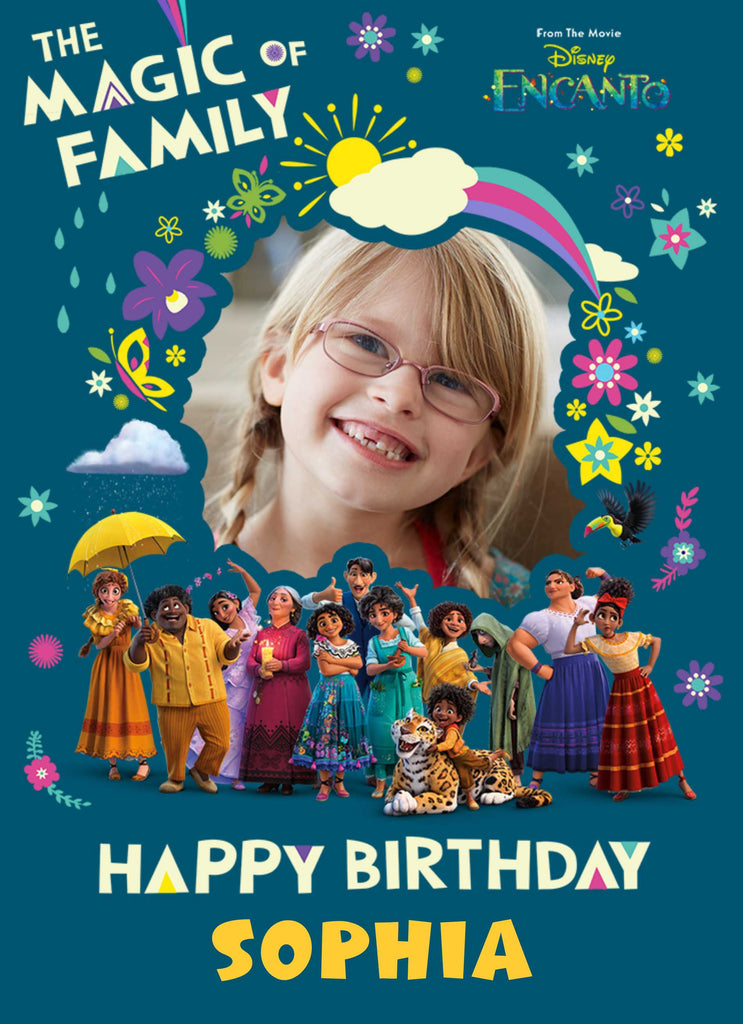 Photo Kids Birthday Disney Encanto
