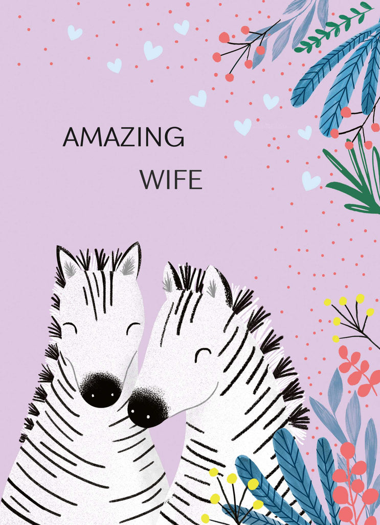 Wife Contemporary Illustration Zebra