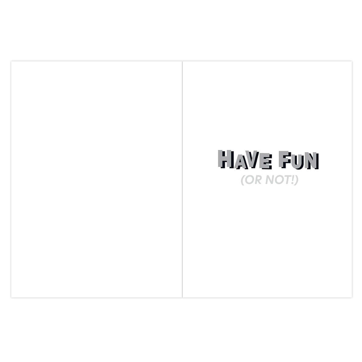 Hallmark Boxed Christmas Cards 10 Pack - The Grinch inside message with modern typography on a blank card.