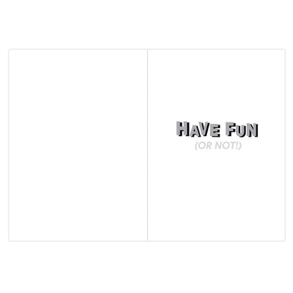 Hallmark Boxed Christmas Cards 10 Pack - The Grinch inside message with modern typography on a blank card.
