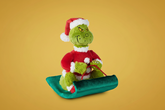 Dr. Seuss's How the Grinch Stole Christmas!™ Grinch on Sled Musical Plush With Motion