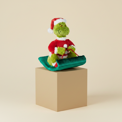 Dr. Seuss's How the Grinch Stole Christmas!™ Grinch on Sled Musical Plush With Motion
