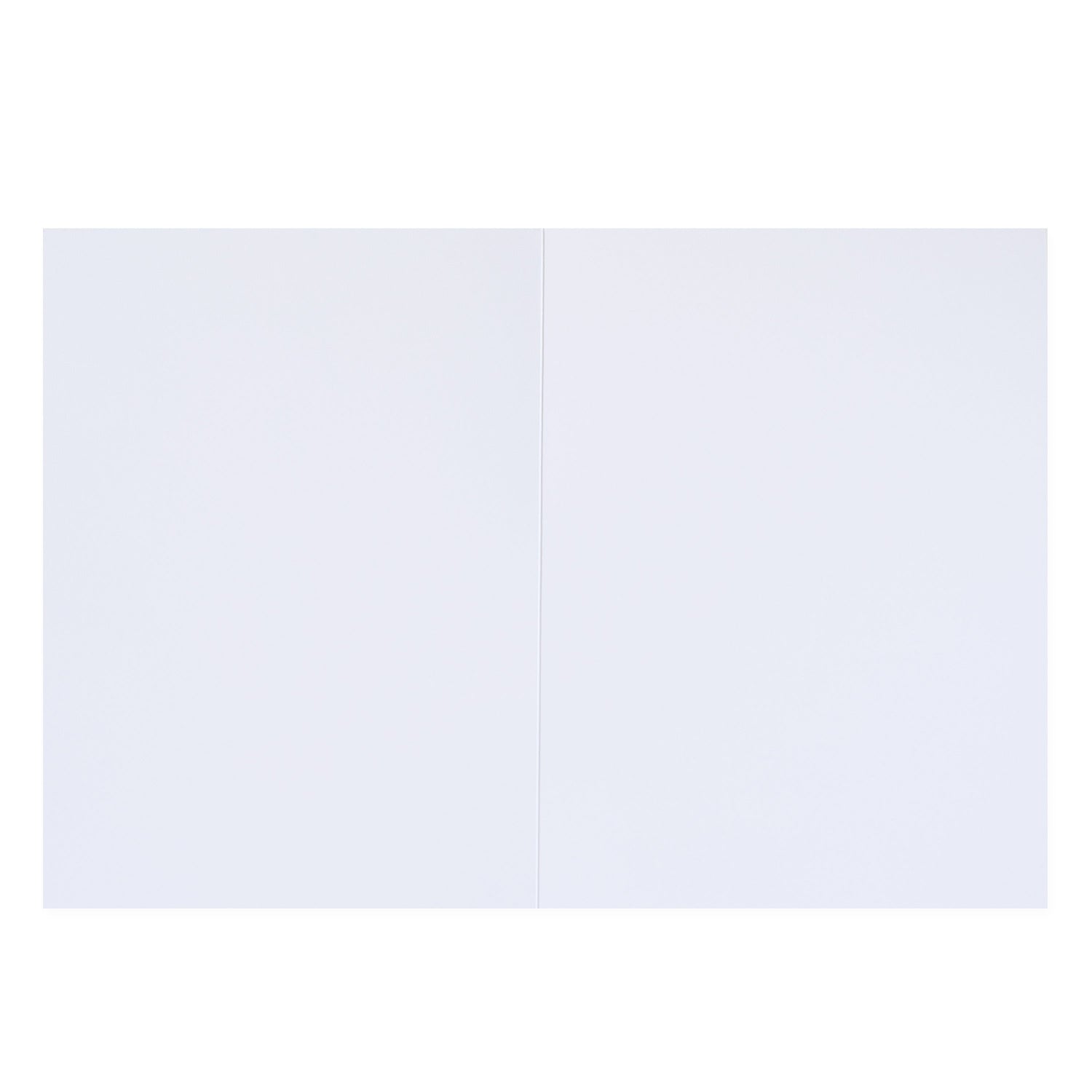 Hallmark Colossal Birthday Greeting Card - Colourful Spots, blank interior view, ready for personalised messages.
