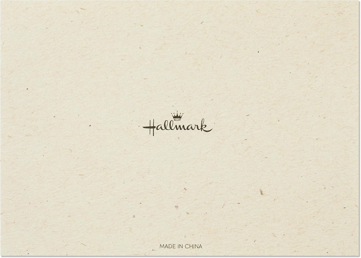 Hallmark Blank Cards, Spectacular (10 Cards with Envelopes) featuring cream textured card stock with printed Hallmark logo.
