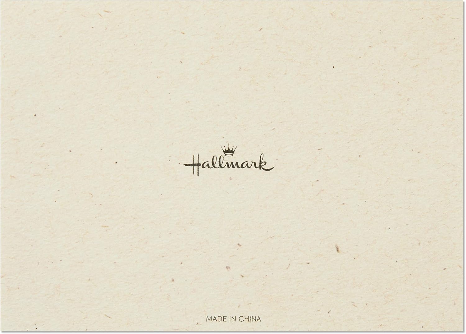 Hallmark Blank Cards, Spectacular (10 Cards with Envelopes) featuring cream textured card stock with printed Hallmark logo.
