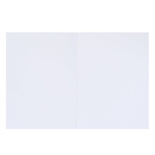 Hallmark Colossal Celebration Greeting Card - Party Popper, blank interior, flat lay view, perfect for personalised messages