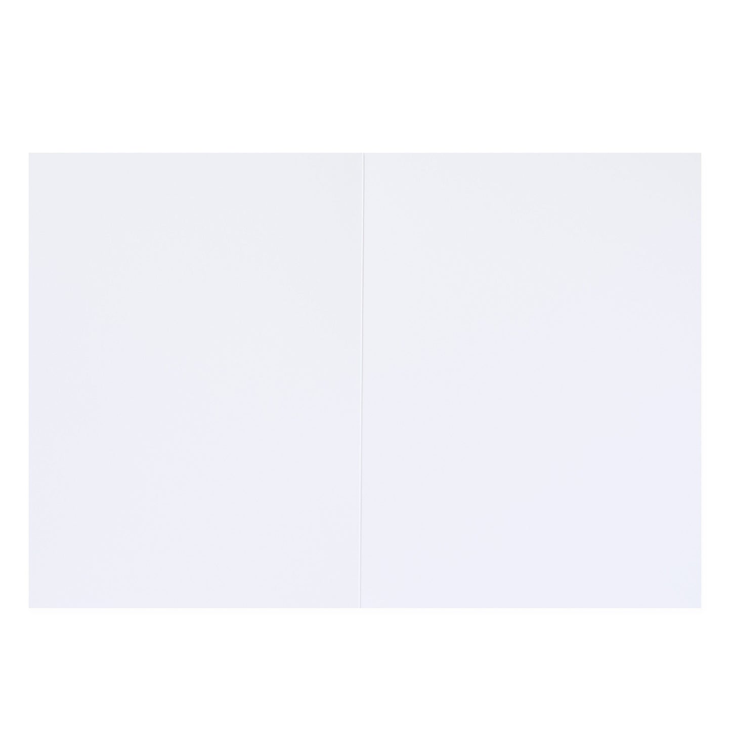 Hallmark Colossal Farewell Greeting Card - Hot Air Balloon blank inside view, showing ample space for personal messages.