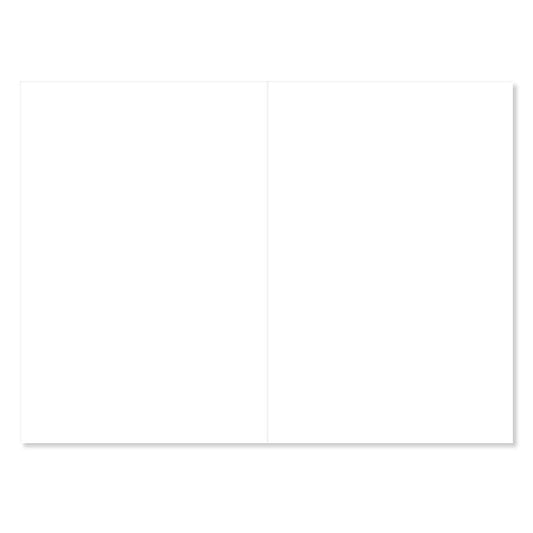 Hallmark Easter Card - Lift The Flap Jokes, open flat view, featuring blank interior for personal messages.
