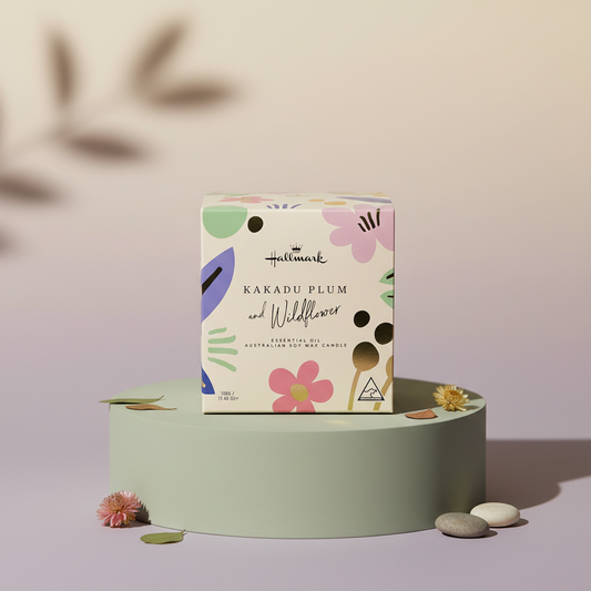 Hallmark Essential Oil Australian Soy Wax Candle - Kakadu Plum & Wildflower