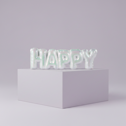 Happy Balloon Sculpture 34x5x11cm
