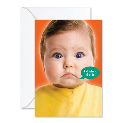 Hallmark Father's Day Card - Didn't Do It!