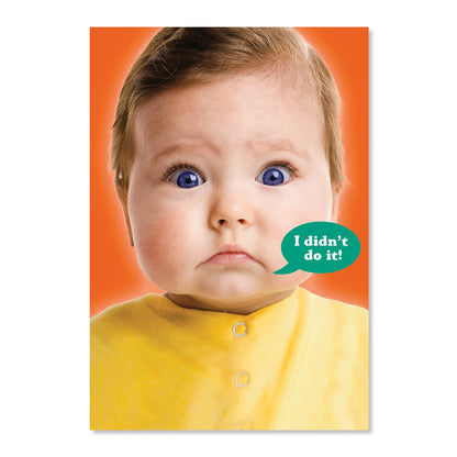 Hallmark Father's Day Card - Didn't Do It!