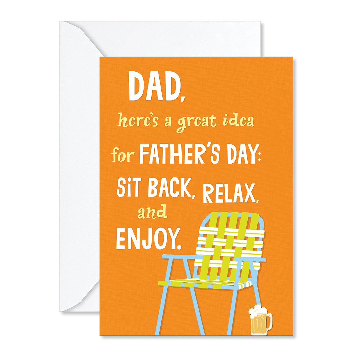 Hallmark Father's Day Card - Sit Back, Relax & Enjoy