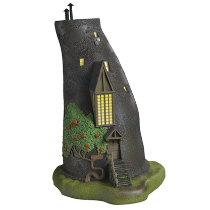 Harry Potter™, The Lovegood Home — 2025 Hallmark Keepsake Christmas Ornament, detailed cylindrical design with dirigible plums.