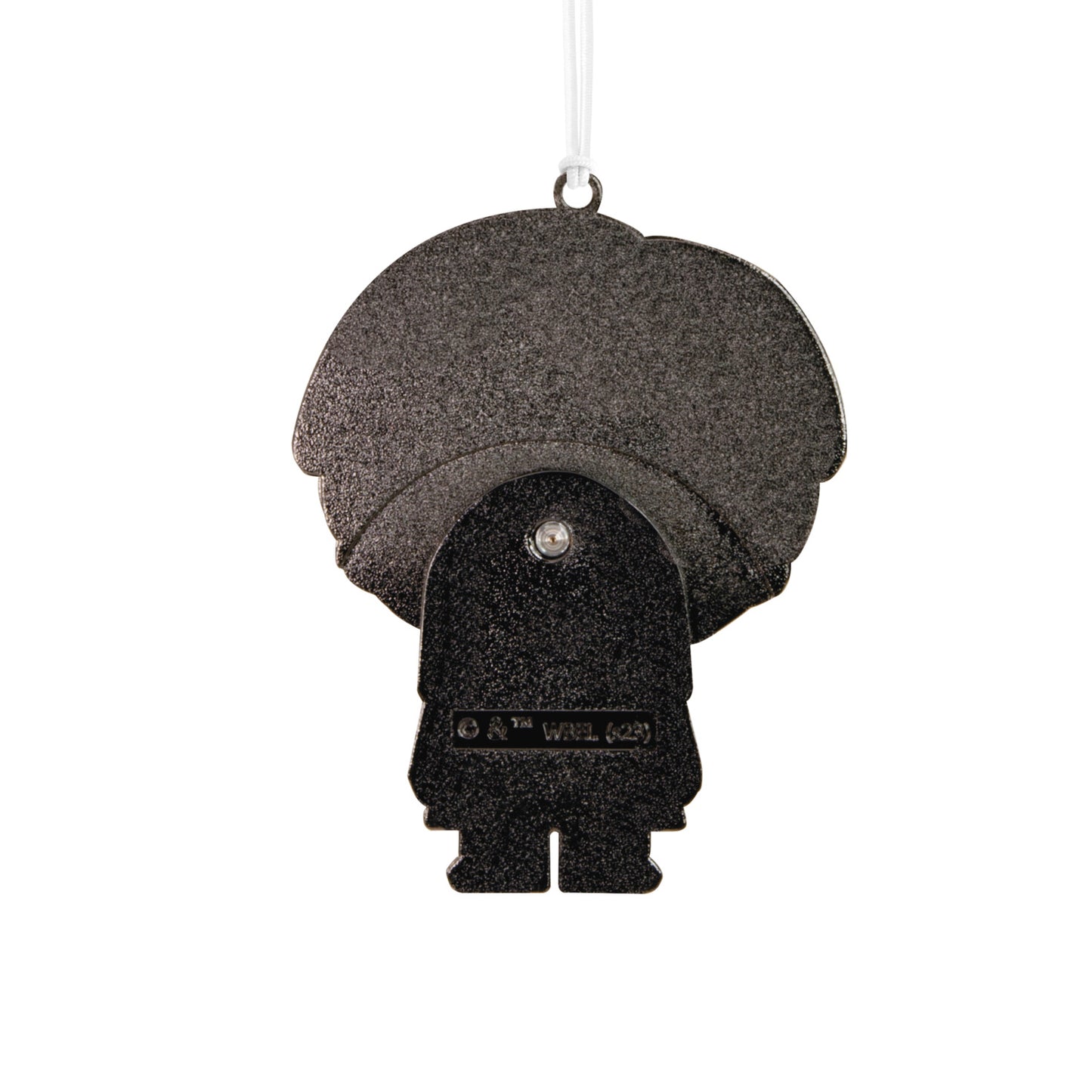 Harry Potter™ Moving Metal Hallmark Ornament featuring a black metallic design with a wiggle feature and a shiny detail.