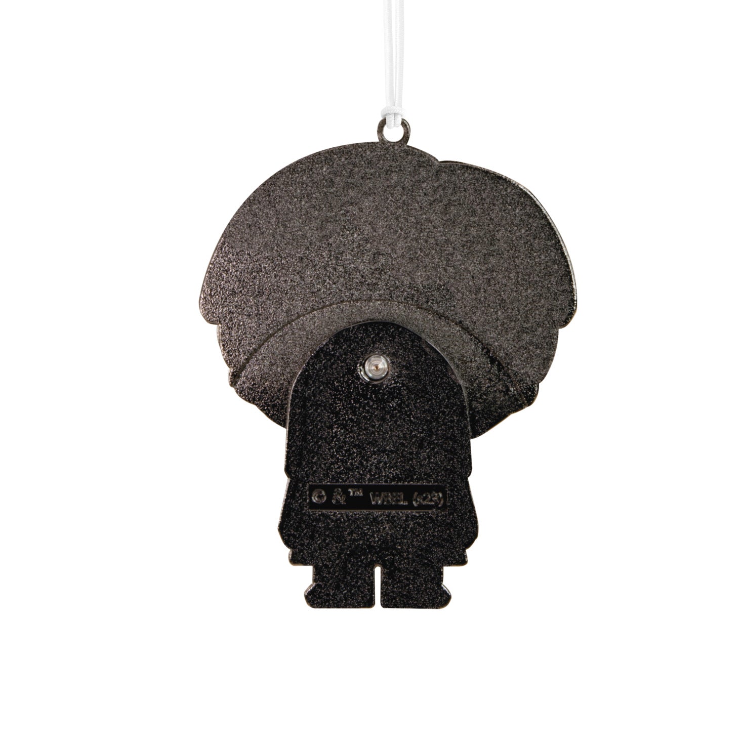 Harry Potter™ Moving Metal Hallmark Ornament featuring a black metallic design with a wiggle feature and a shiny detail.