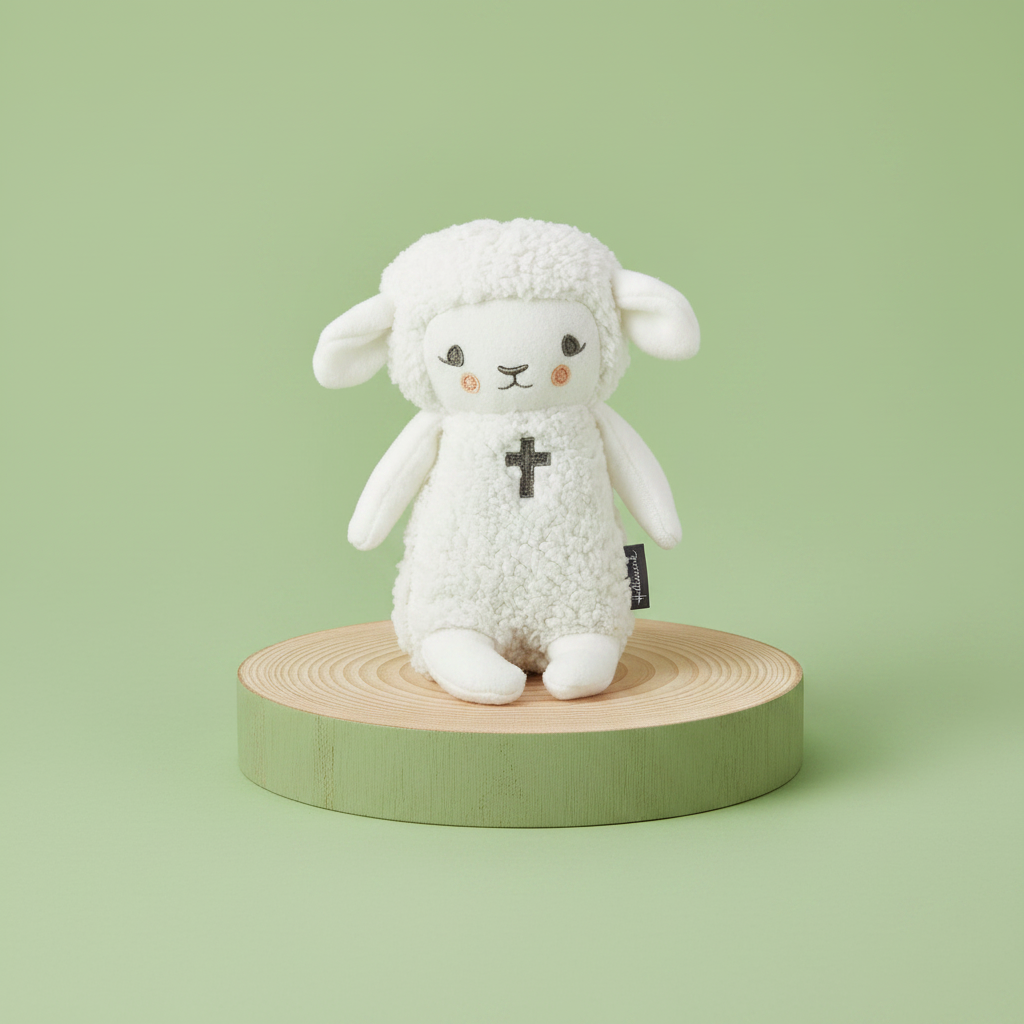 Lullaby Lamb Musical Stuffed Animal, 8.25"