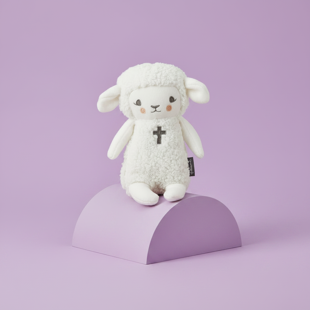 Lullaby Lamb Musical Stuffed Animal, 8.25"