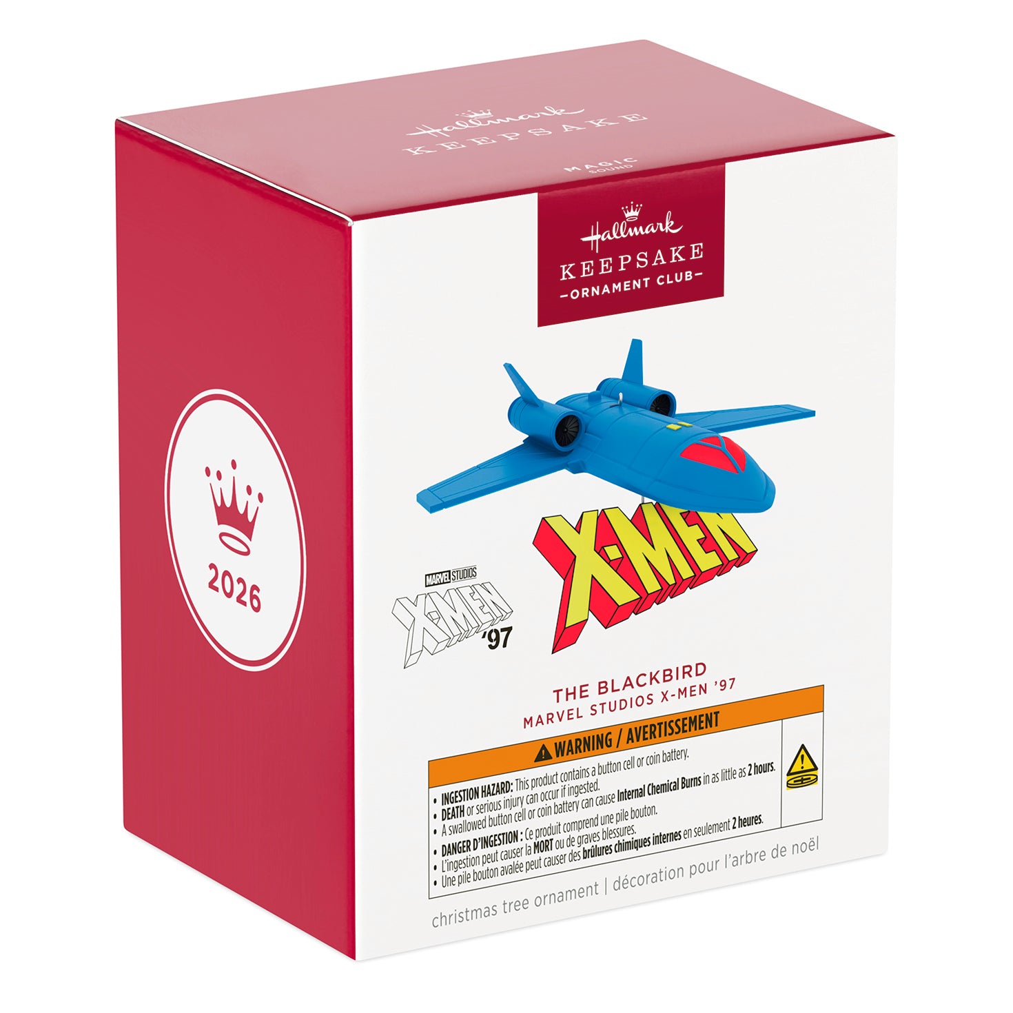 X-Men '97 Blackbird Sound Ornament 2026 Hallmark Keepsake Marvel