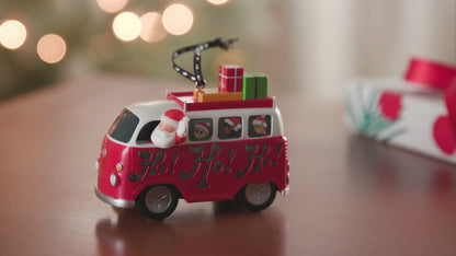 Here Comes Santa Claus Musical Ornament With Light — 2025 Hallmark Keepsake Christmas Ornament