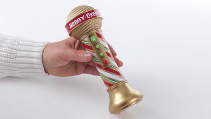 Merry-Okee Christmas Interactive Microphone