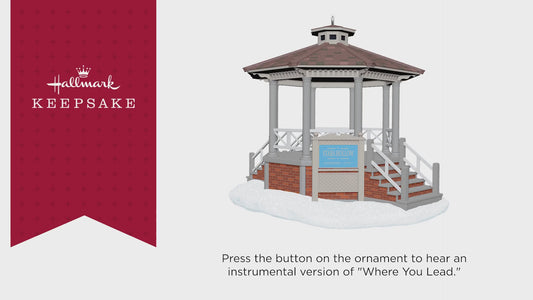 Gilmore Girls Stars Hollow Gazebo Musical — 2025 Hallmark Keepsake Christmas Ornament