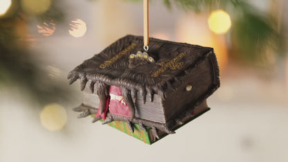 Harry Potter™ The Monster Book of Monsters With Sound and Motion — 2026 Hallmark Keepsake Christmas Ornament