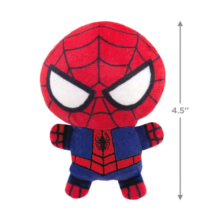 Marvel Spider-Man, Plush Fabric - Hallmark Christmas Ornament in 4.5-inch size, featuring a cute design with bold colours and stitched details.