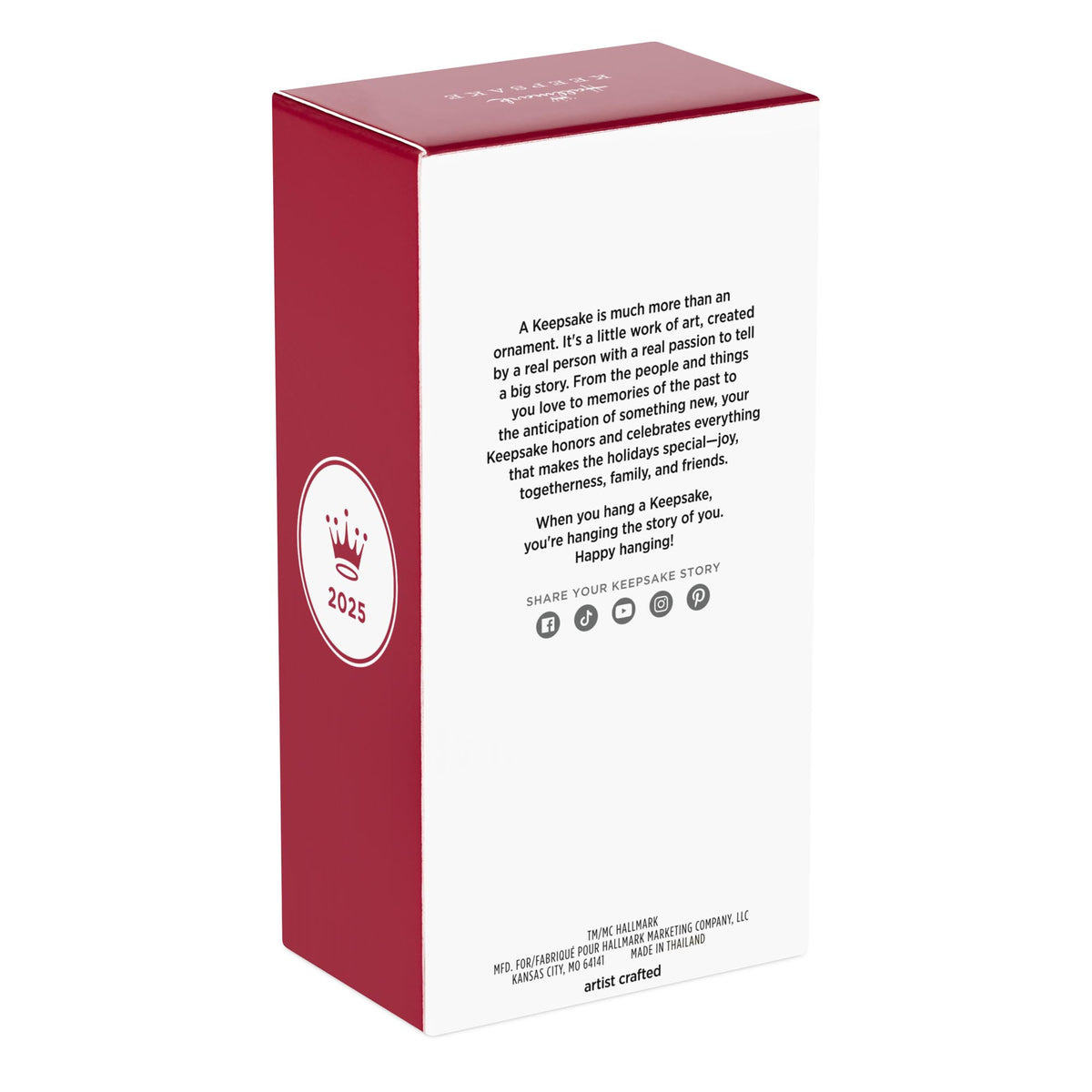 Star Trek™: The Next Generation, Guinan — 2025 Hallmark Keepsake Christmas Ornament packaging view showcasing description and details.