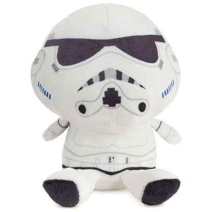 Better Together Star Wars™ Darth Vader™ and Stormtrooper™ Magnetic Plush, 5" white Stormtrooper plush toy with embroidered details.