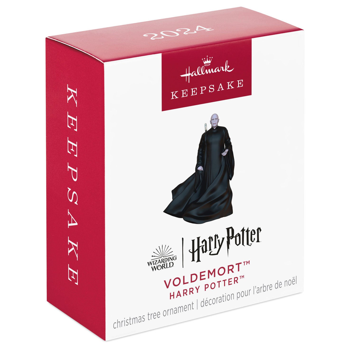 Harry Potter™ Voldemort™ (Miniature) — Hallmark Keepsake Christmas Ornament packaging displayed in a gift box.