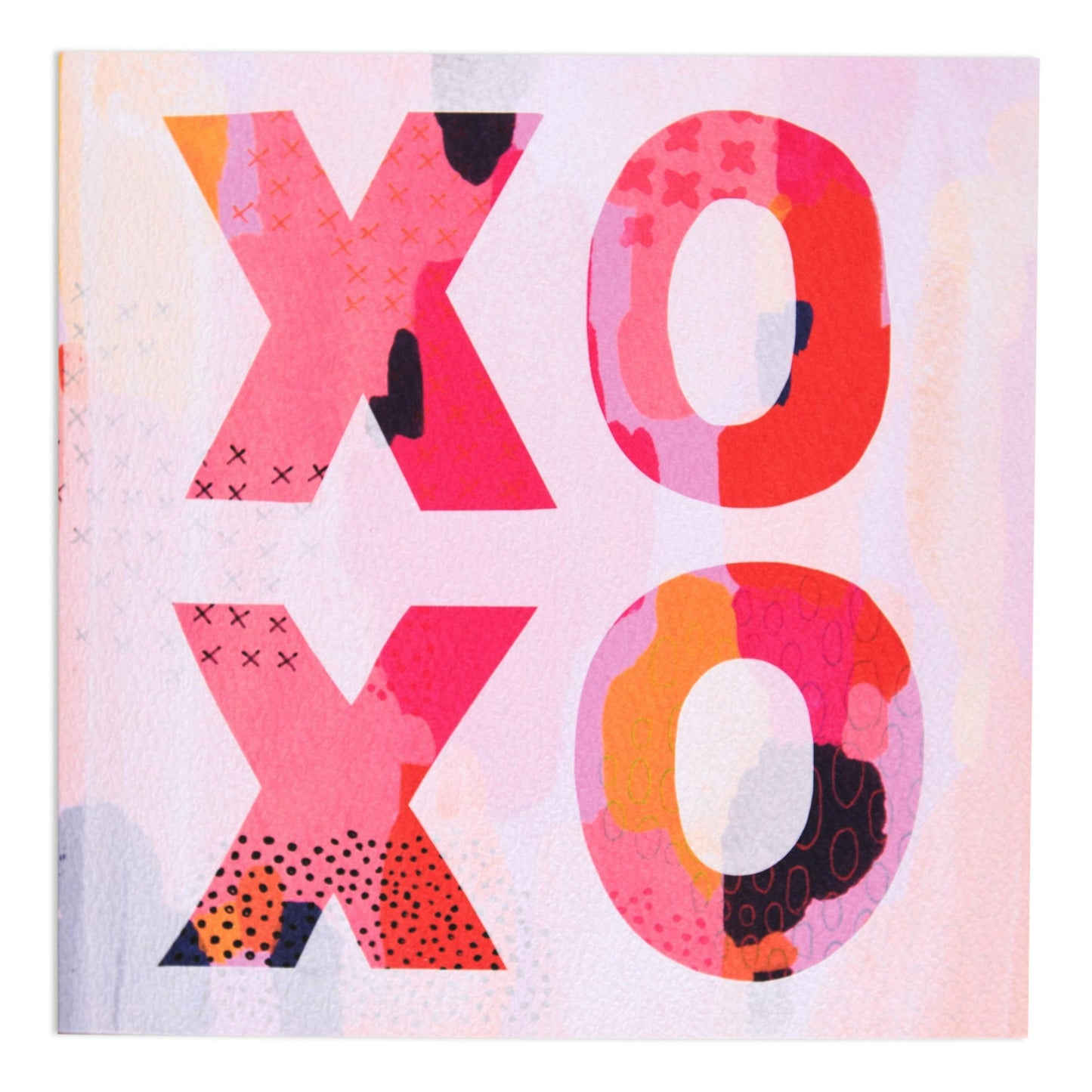 XOXO All Occasions Colourful Blank Card